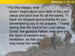 Ephesians 1:15-23