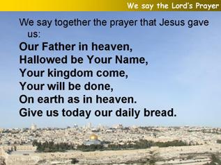 The Lord's Prayer