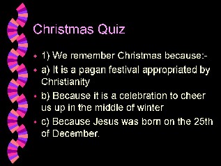 Christmas Quiz