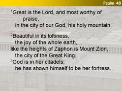 Psalm 48