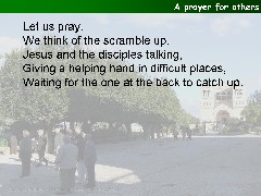 A prayer for others