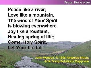 Peace like a river
