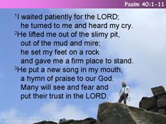 Psalm 40