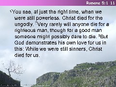 Romans 5:1-11