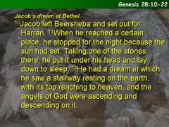 Genesis 28:10-22