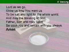 A blessing