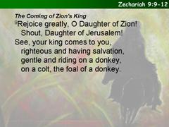 Zechariah 9:9-12