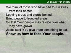 A prayer for others