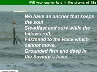 Will your anchor hold