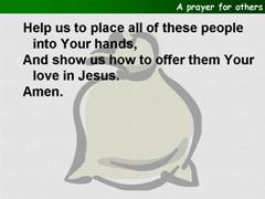 A prayer for others