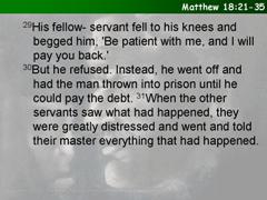 Matthew 18:21-35