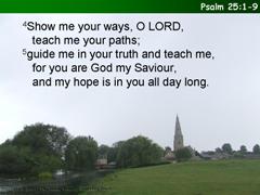 Psalm 25:1-9