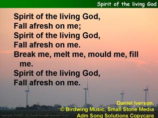 Spirit of the living God