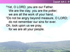 Isaiah 64:1-9