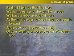 A prayer of praise