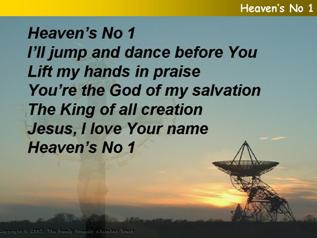 Heaven’s No. 1