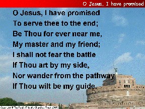 O Jesus, I have promised