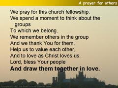 A prayer for others