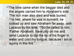 Luke 16:19-31