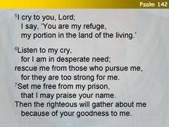 Psalm 142