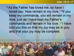 John 15:9-17