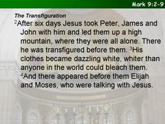 Mark 9:2-9