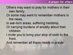 A prayer for others