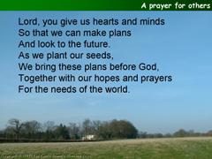 A prayer for others