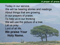 A prayer of praise