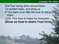 A prayer for others