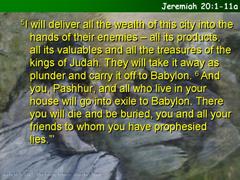 Jeremiah 20.1-11a