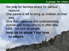 A prayer for others