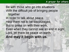 A prayer for others