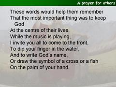 A prayer for others