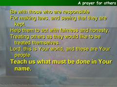 A prayer for others