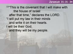 Jeremiah 31:31-34