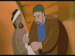 The parable of the good Samaritan