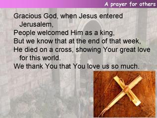 Closing prayer