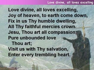 Love divine, all loves excelling