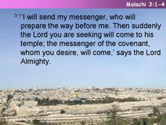 Malachi 3:1-4