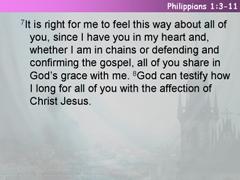 Philippians 1:3-11