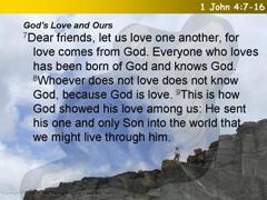 1 John 4:7-16