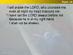 Psalm 16