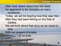 A prayer of praise