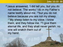 John 10:22-30