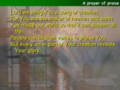 A prayer of praise
