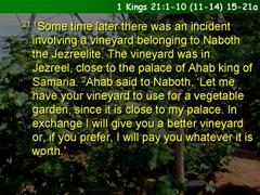 1 Kings 21:1-10 (11-14) 15-21a