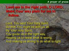 A prayer of praise