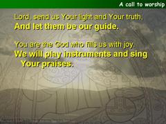 A call to worship