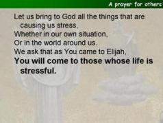 A prayer for others